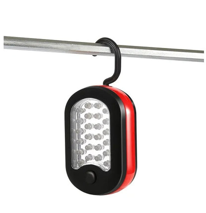 US Local Compact Work Light 27LEDs Hang Lights Portable Magnetic Flashlight With Hook For Camping Hiking Emergency