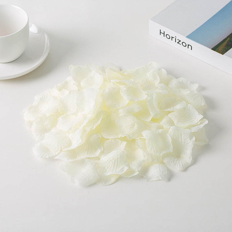 Simulated Rose Petals Wedding Room Scene Layout Props