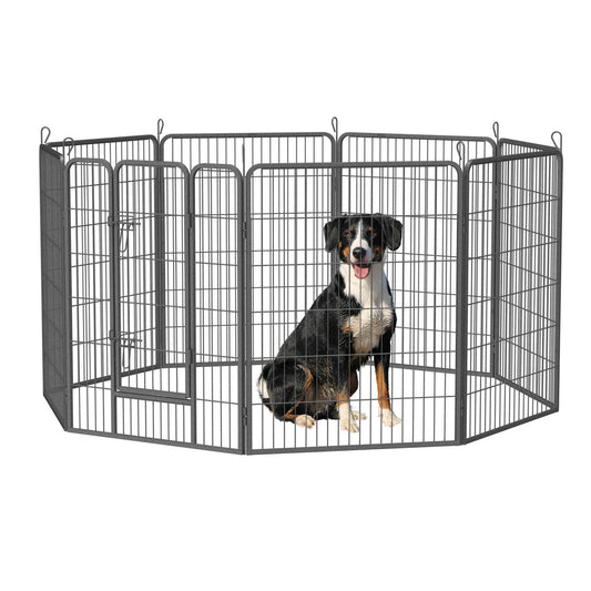 US Local Dog Pens Outdoor Dog Fence Dog Playpen For Large Dogs Dog Kennel Pet Playpen