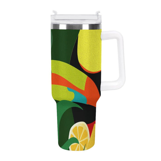 PHDT00227 POD US Local Tumbler 40 oz Large Capacity Car Cup Big Billed Bird, Jungle