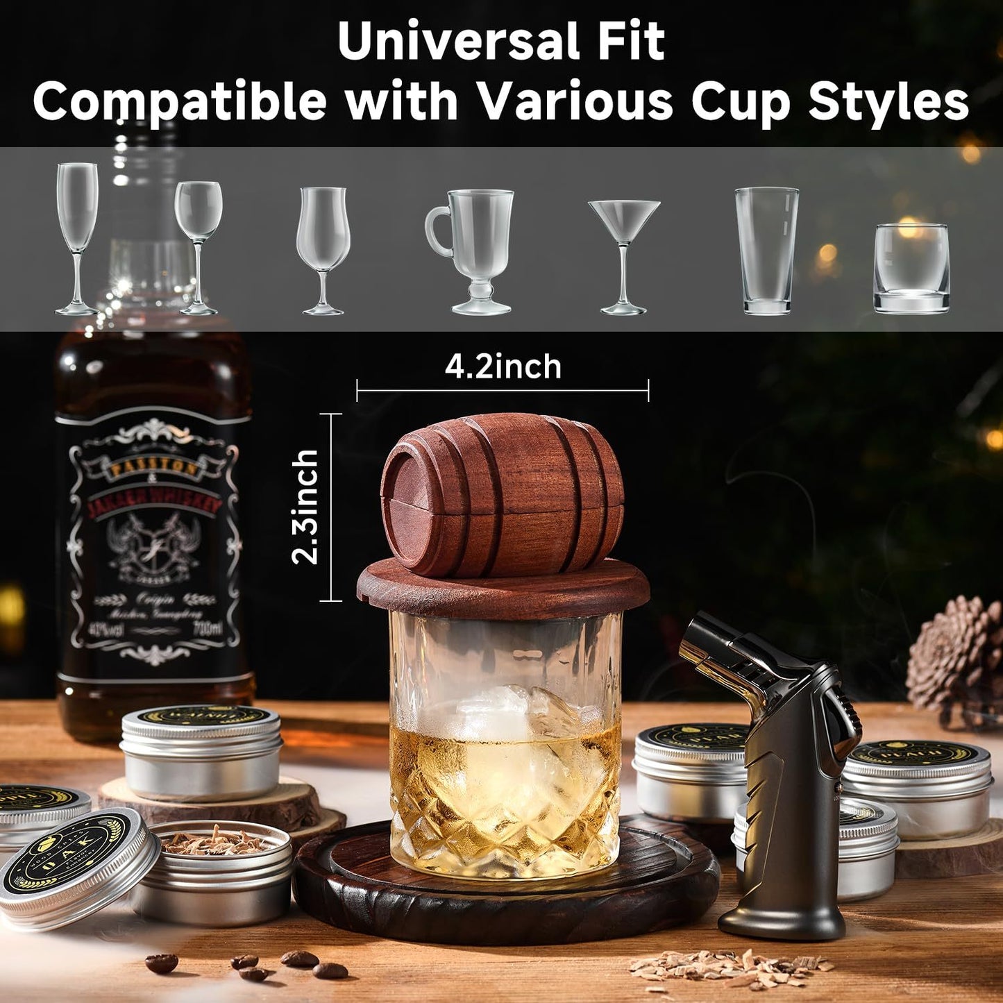 UK Local Cocktail Smoked Set