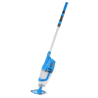 US Local Pool Vacuum, 26 GPM Handheld Cordless Hot Tub Vacuum With Extension Pole, For Deep Cleaning  Strong Suction, Rechargeable Pool Cleaner, Running Up To 1Hour, For Above Ground Inground Pool Spas