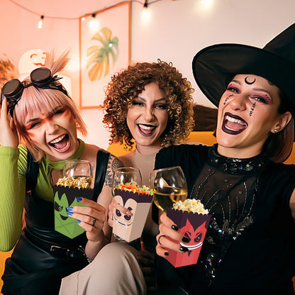 US Local 12Pcs Halloween Popcorn Box