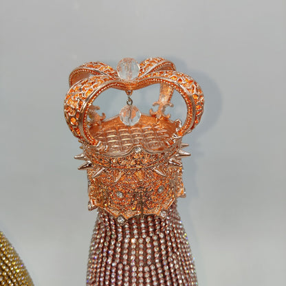 Trendy Good-looking Diamond Inlaid Crown Cup