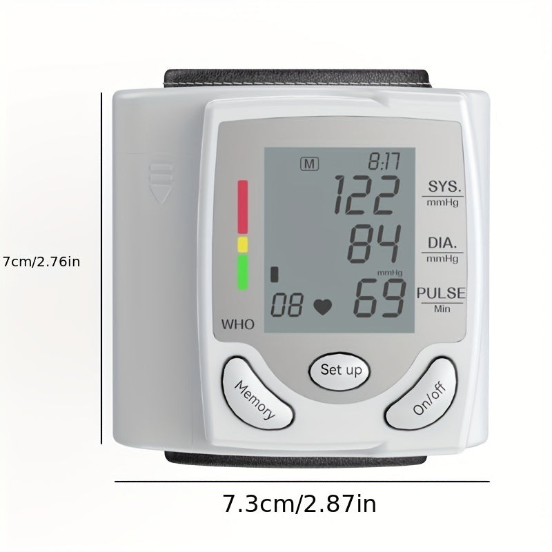 US Local Wrist Electronic Blood Pressure Monitor, BP Sphygmomanometer
