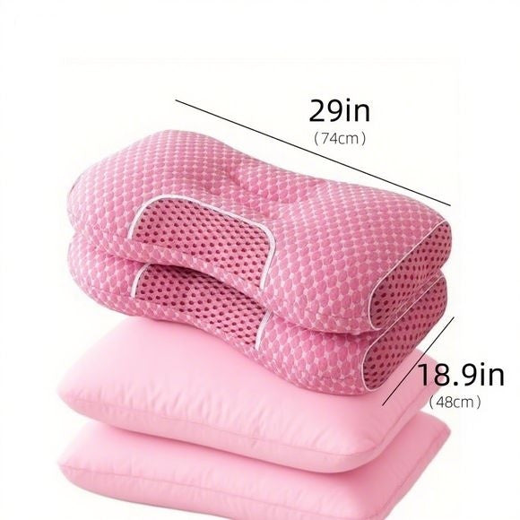 US Local YBZ 3D Knitted Cotton Massage Pillow1pack