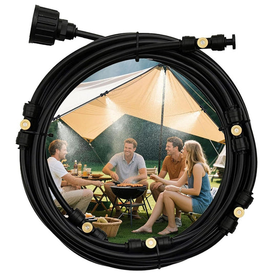 UK Local Misters For Outside Patio Outdoor Misting Cooling System For Patio Garden Greenhouse Trampoline