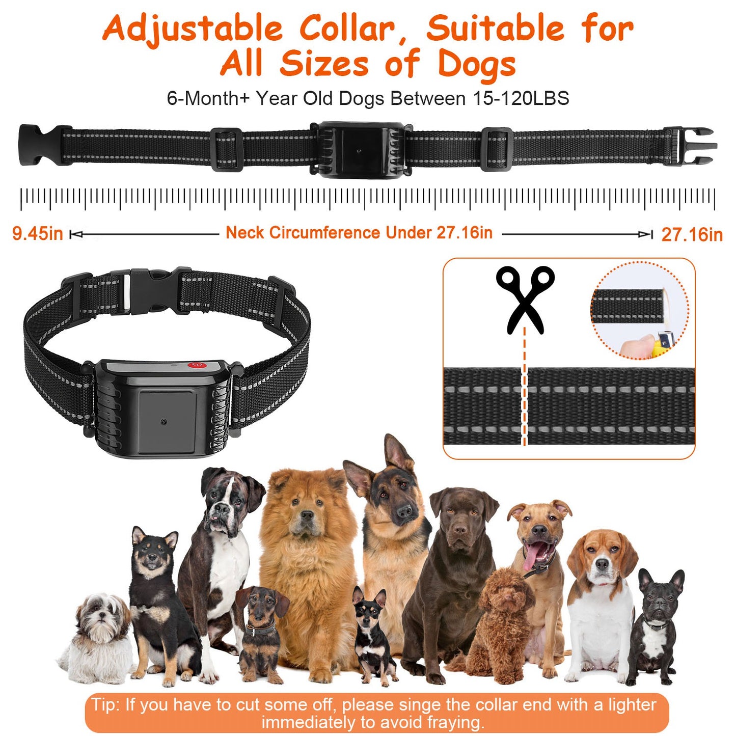 US Local 1Set 990FT Range Dog Wireless Fence Remote Training Collar IPX6 Waterproof Receiver With 0-9 Levels Beep Vibration Shock Mode 4 Channels Rechargeable Transmitter System