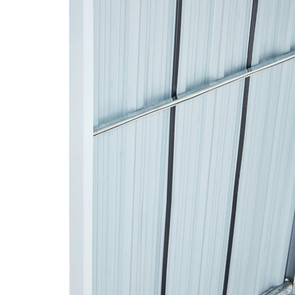 US Local Metal Firewood Storage Shed