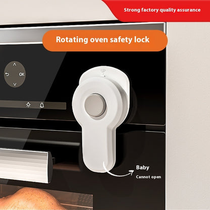 Children's Safety Lock For Oven Door Household Microwave Oven Door Anti-open Buckle