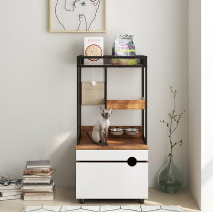 US Local The Outer Shell Of The Garbage Bin In The Cat Cabinet