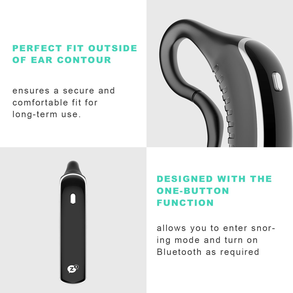 US Local Smart Earset Anti Snoring Device