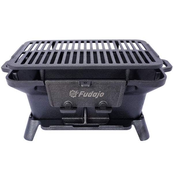 US Local Outdoor Oval Cast Iron Grill