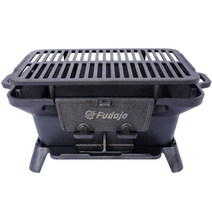 US Local Outdoor Oval Cast Iron Grill