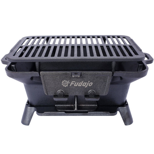 US Local Outdoor Oval Cast Iron Grill