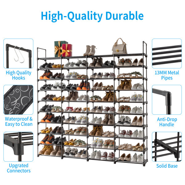 US Local 10 Layer Shoe Rack
