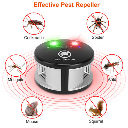 US Local 360 Degree Ultrasonic Pest Repellent, Electronic Plug-in Pest Control, Pursuer, Blocker