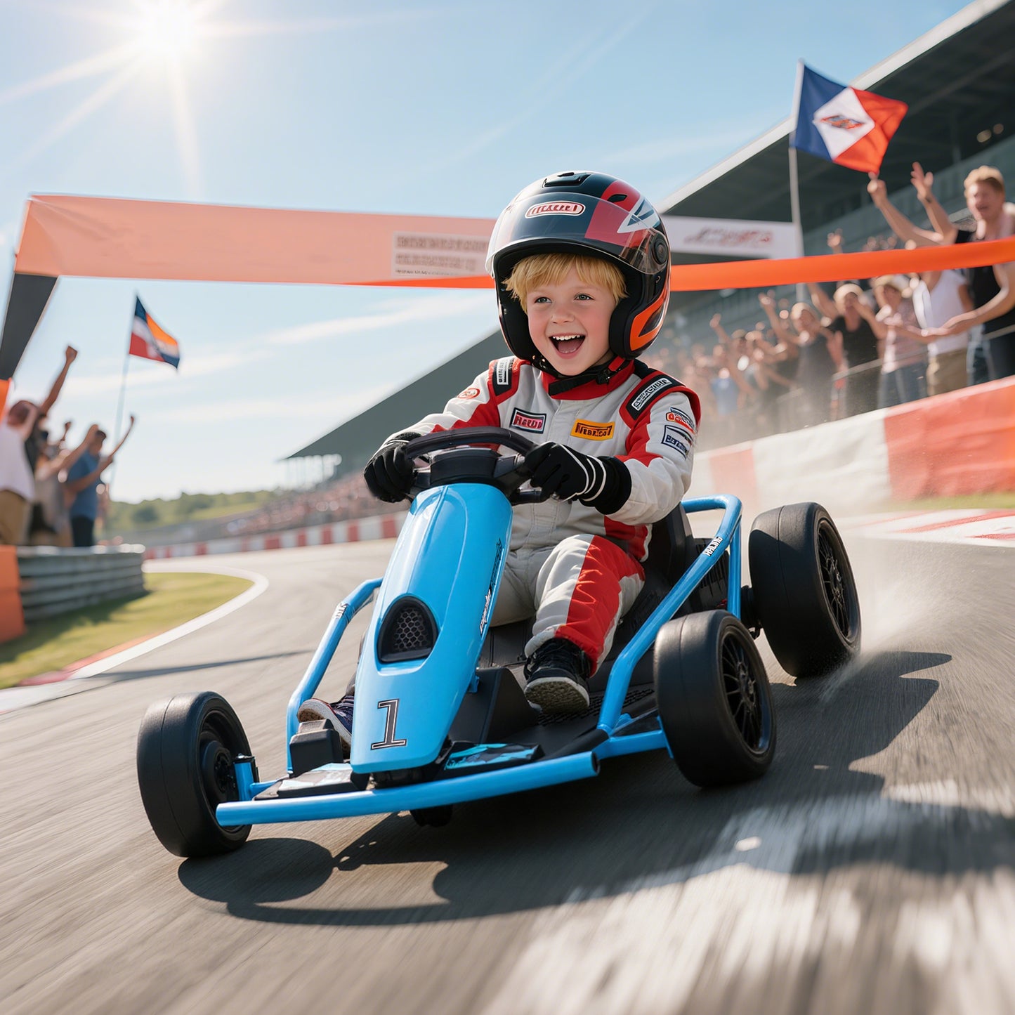 US Local 24V Electric Go Kart for Kids