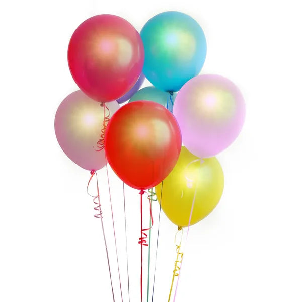 US Local 6 Color LED Balloons Six Per Pack