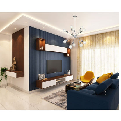 US Local Modern Sputnik Chandelier Lighting 10 Lights With Adjustable Arms Chrome Pendant Lighting