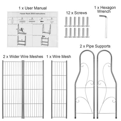 US Local 3 Tier Plant Stand Shelf Flower Pot Holder Display Rack 88LBS Utility Storage Organizer