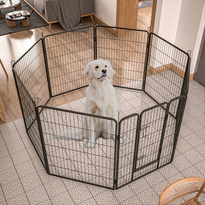 US Local Dog Pens Outdoor Dog Fence Dog Playpen For Large Dogs Dog Kennel Pet Playpen