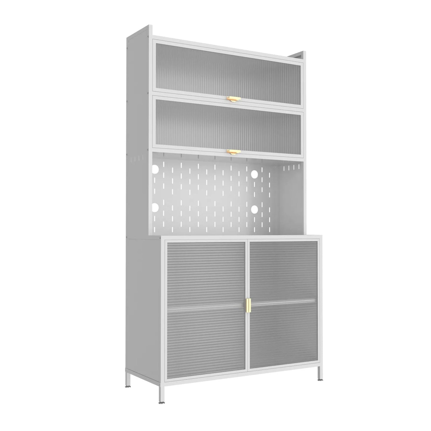 US Local 6 Tiers Of Flip Door Storage Room Cabinets