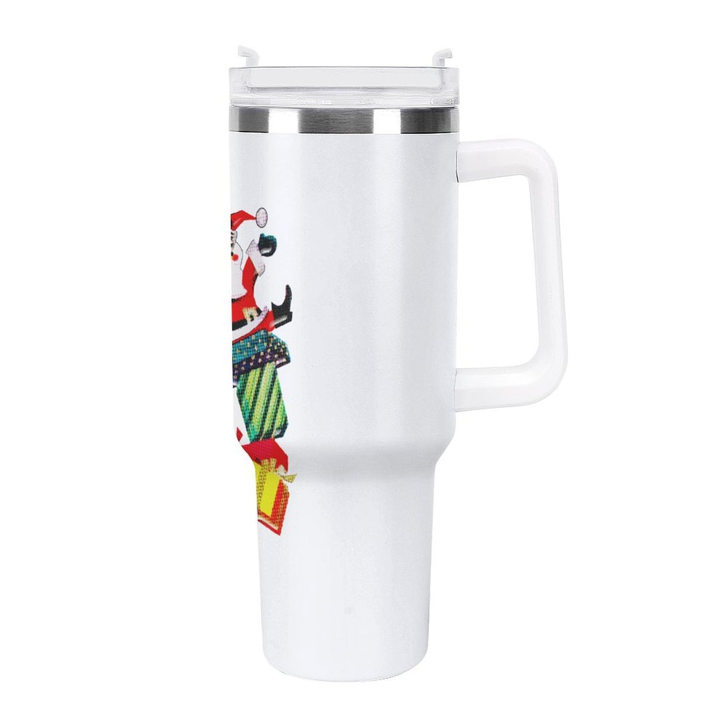 PHDT00156 POD US Local Tumbler 40 oz Large Capacity Car Cup Christmas, Santa