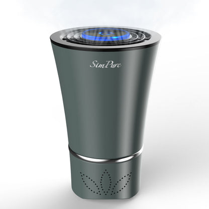 US Local Mini Portable Air Purifier Desktop-True HEPA Filter Cleans Air,Home,Office Use