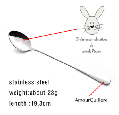 Stainless Steel Spoon You Are My Sunshine Couple Family Tableware