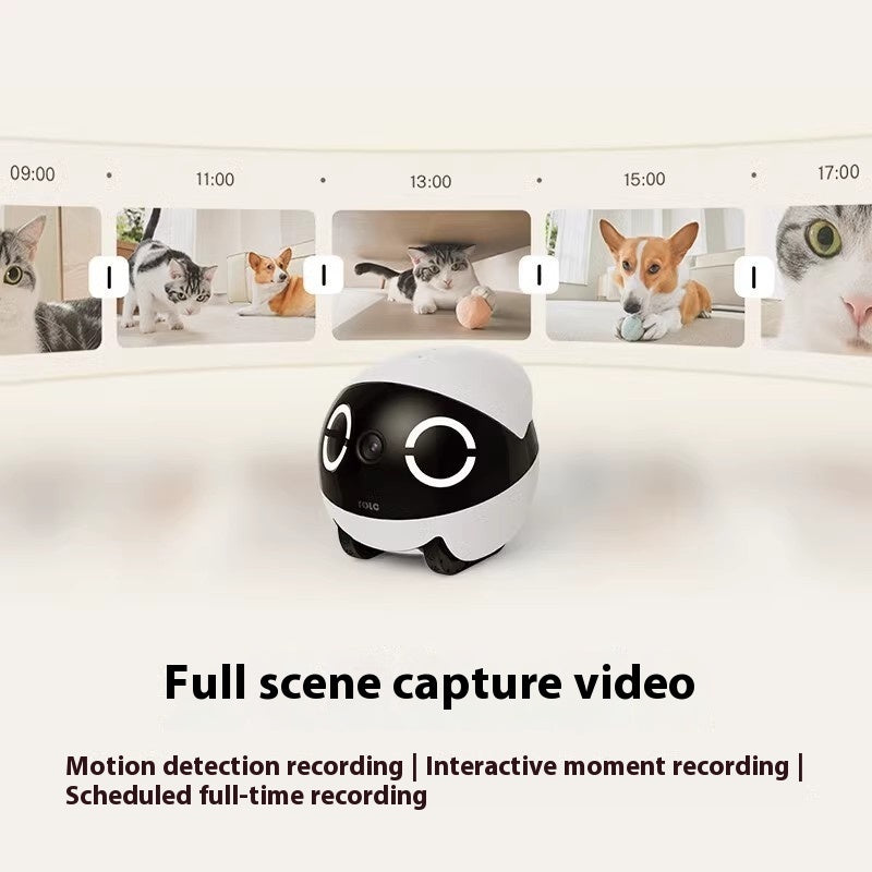 Smart Mobile Camera Wireless Cat Accompany Robot