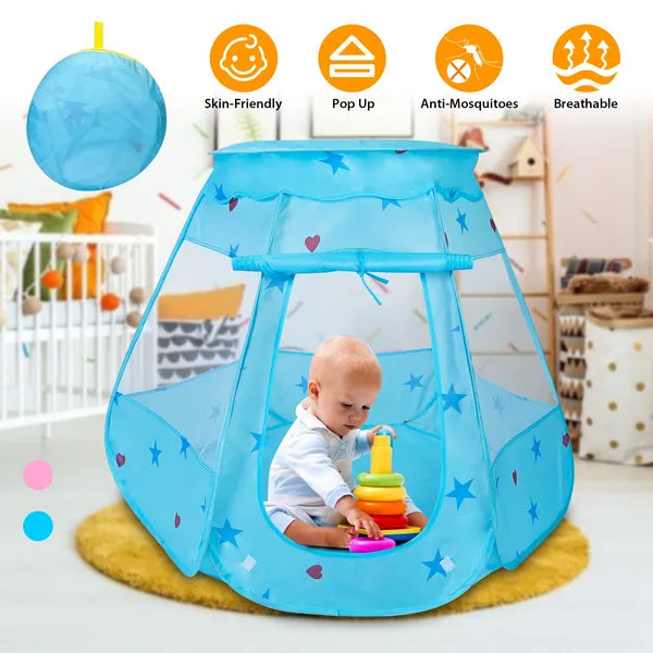 US Local Kids Pop Up Game Tent Prince Princess Toddler Play Tent Indoor Outdoor Castle Game Play Tent Birthday Gift For Kids