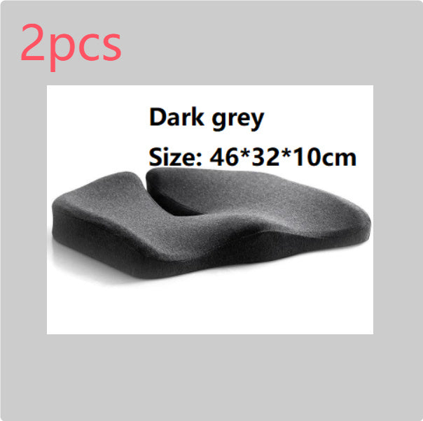 Pressure Relief Seat Cushion And Back Relief Lumbar Pillow Breathable Ass Cushion Non-Slip Wear-Resistant Office Chair Pads