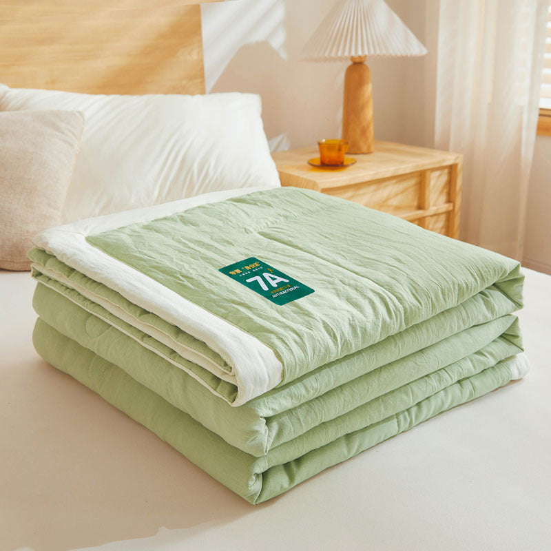 USA Local Antibacterial Raw Cotton Washable Summer Cool Quilt