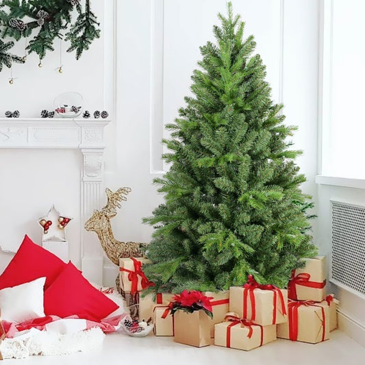 US Local PE, PVC Christmas Tree, Green