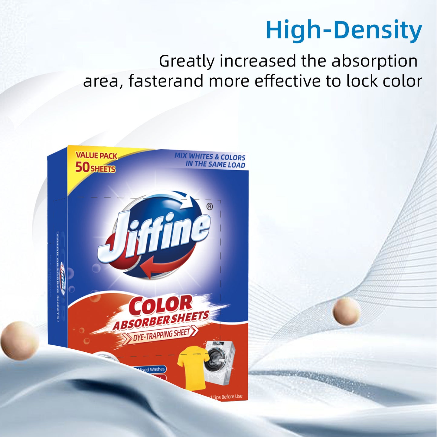 US Local JIFFINE Laundry Tablets Color-absorbing Tablets