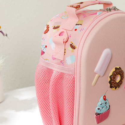 US Local Cute Lunch Insulated Bag, Portable Outdoor Makeup Bag, Insulated And Cold, Suitable For Holding Lunch And Cold Drinks, Also A Cute Backpack For Children