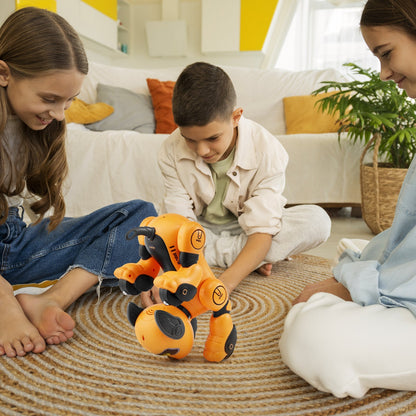US Local VEVOR RC Robot Dog Toy Talking Dancing Touch & Voice Remote Control Programmable
