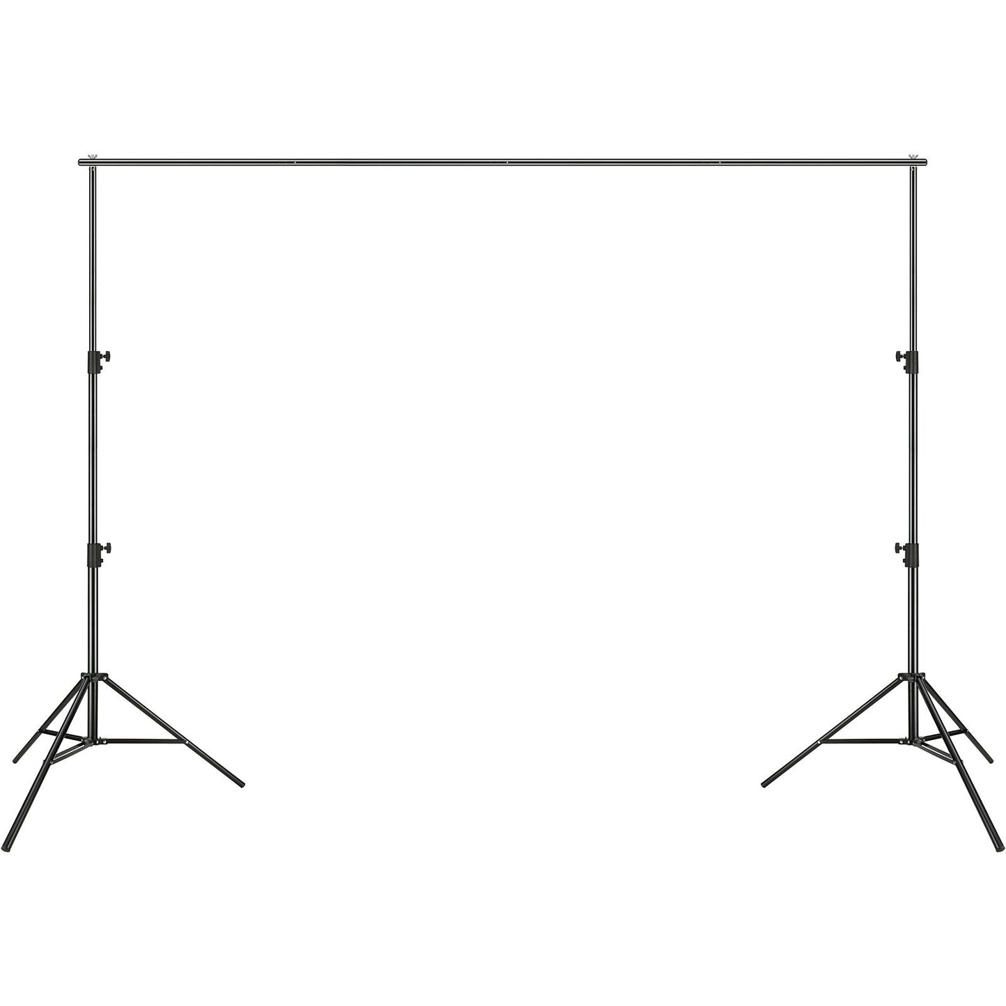 US Local VEVOR 11.48 X 9.58 Ft Heavy Duty Backdrop Stand, Height Adjustable Photography Backdrop Stand, Background Support System With 6 Clamps And A Carry Bag, For Party, Wedding, Display, Photo
