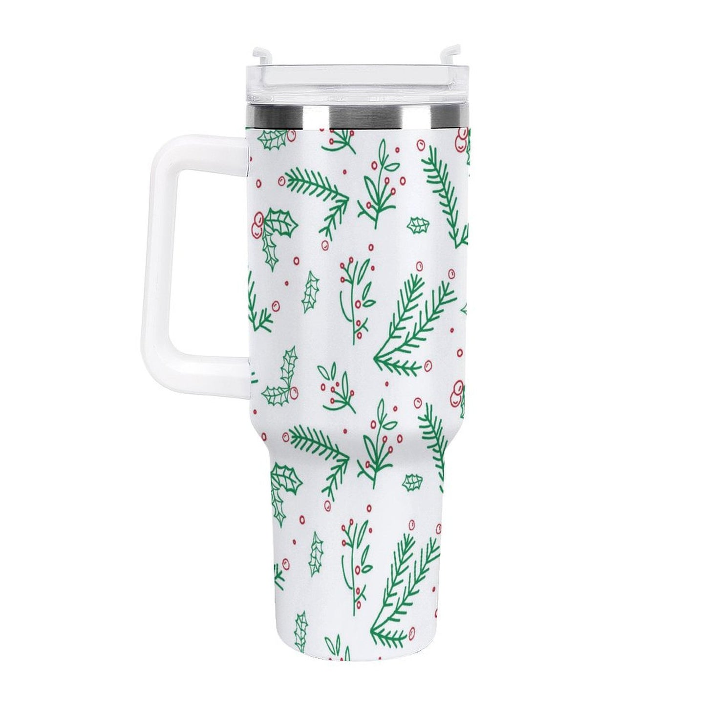 PHDT00294 POD US Local Tumbler 40 oz Large Capacity Car Cup Christmas Green