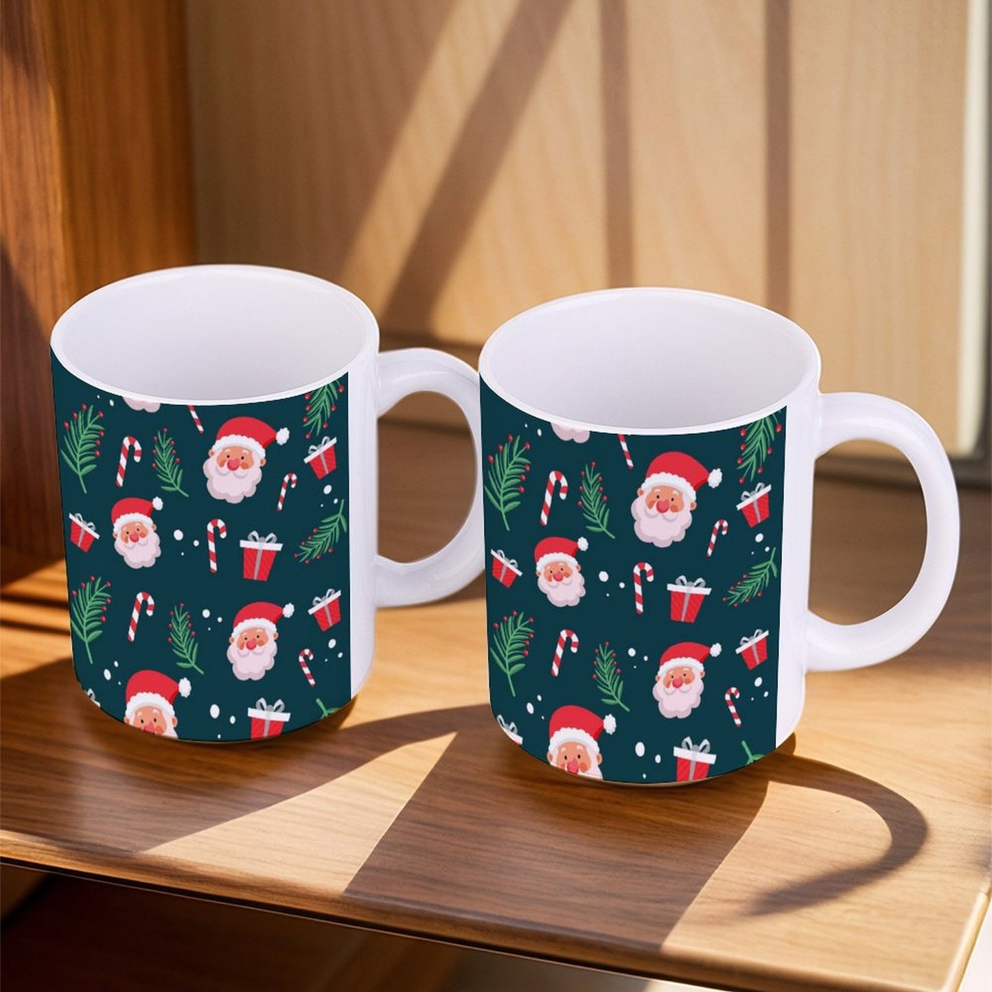 POD US Local White mug with full print, Christmas 0003