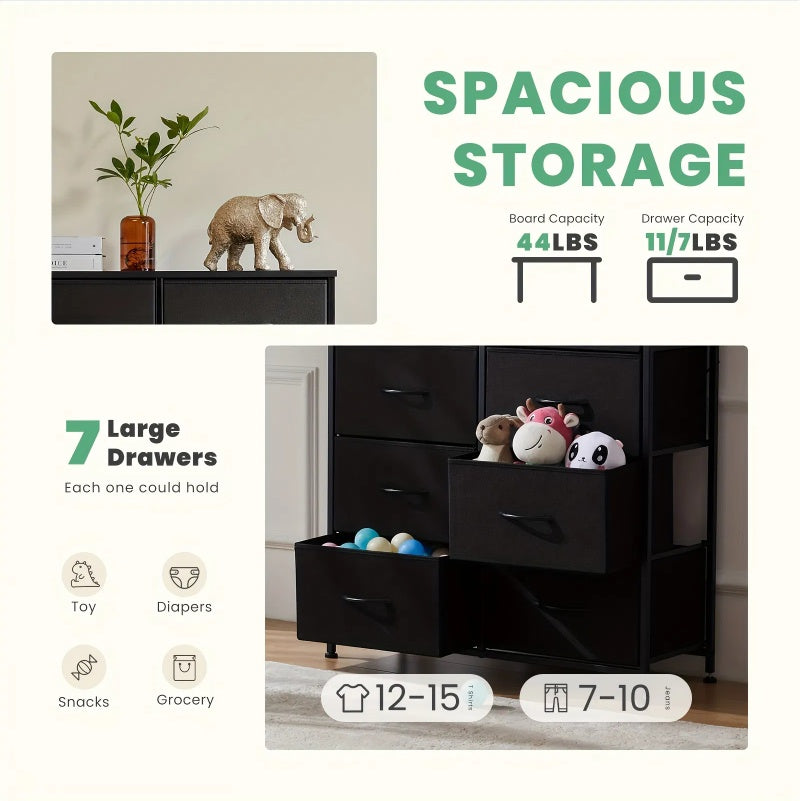 US Local Dresser For Bedroom With 8 Drawers Tall Dresser