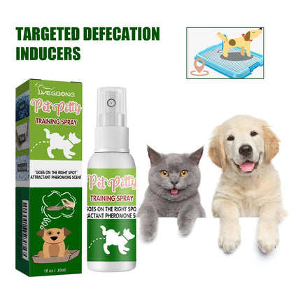US Local Yibang Pet Positioning Defecation Inducer Pet Toilet Inducer Urine Locator Toilet Training Agent