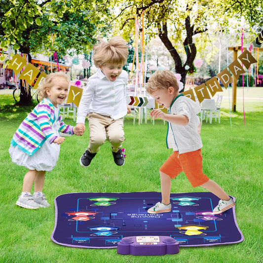 US Local VEVOR Dance Mat For Kids Dance Pad Toy With Wireless Bluetooth Gift For 3 Girls