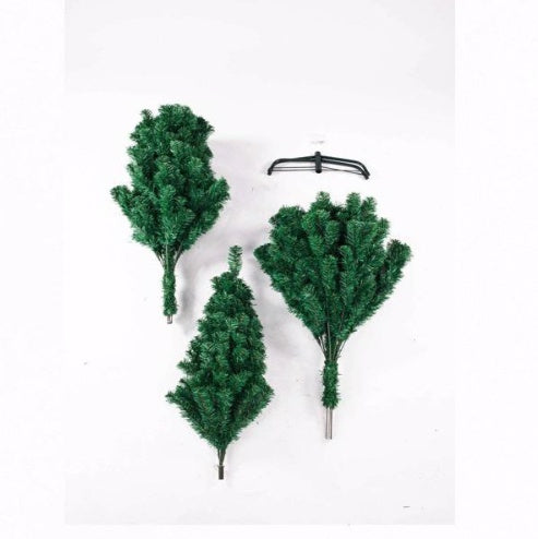 US Local Green 7ft 1100 Branch PVC Christmas Tree