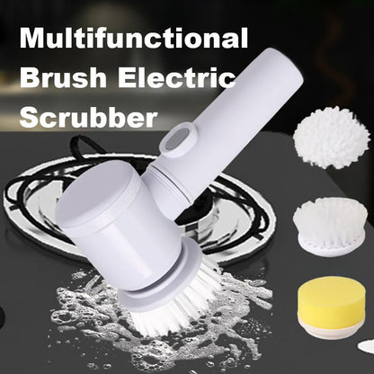 US Local Kitchen Supplies Multifunctional Brush Electric Scrubber Rechargeable Dishwashing Brush Automatic Range Hood Stove