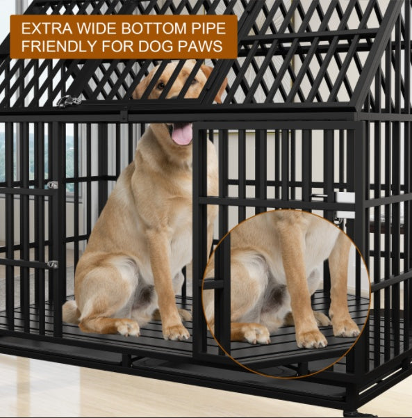 US Local 54inch Heavy Duty Dog Crate For Large Dogs