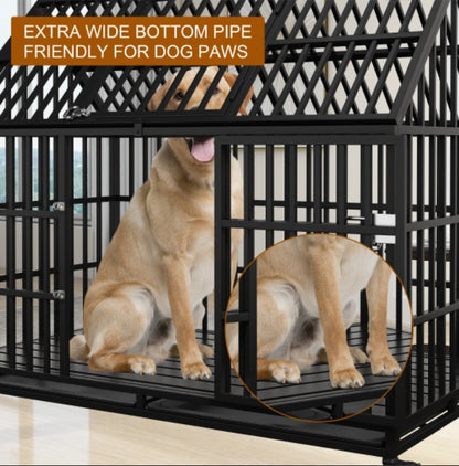 US Local 54inch Heavy Duty Dog Crate For Large Dogs