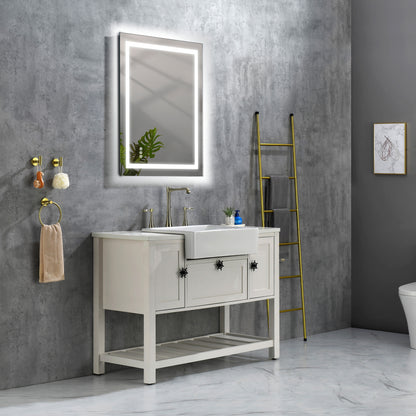 US Local 36x28 Inch LED Bathroom Mirror