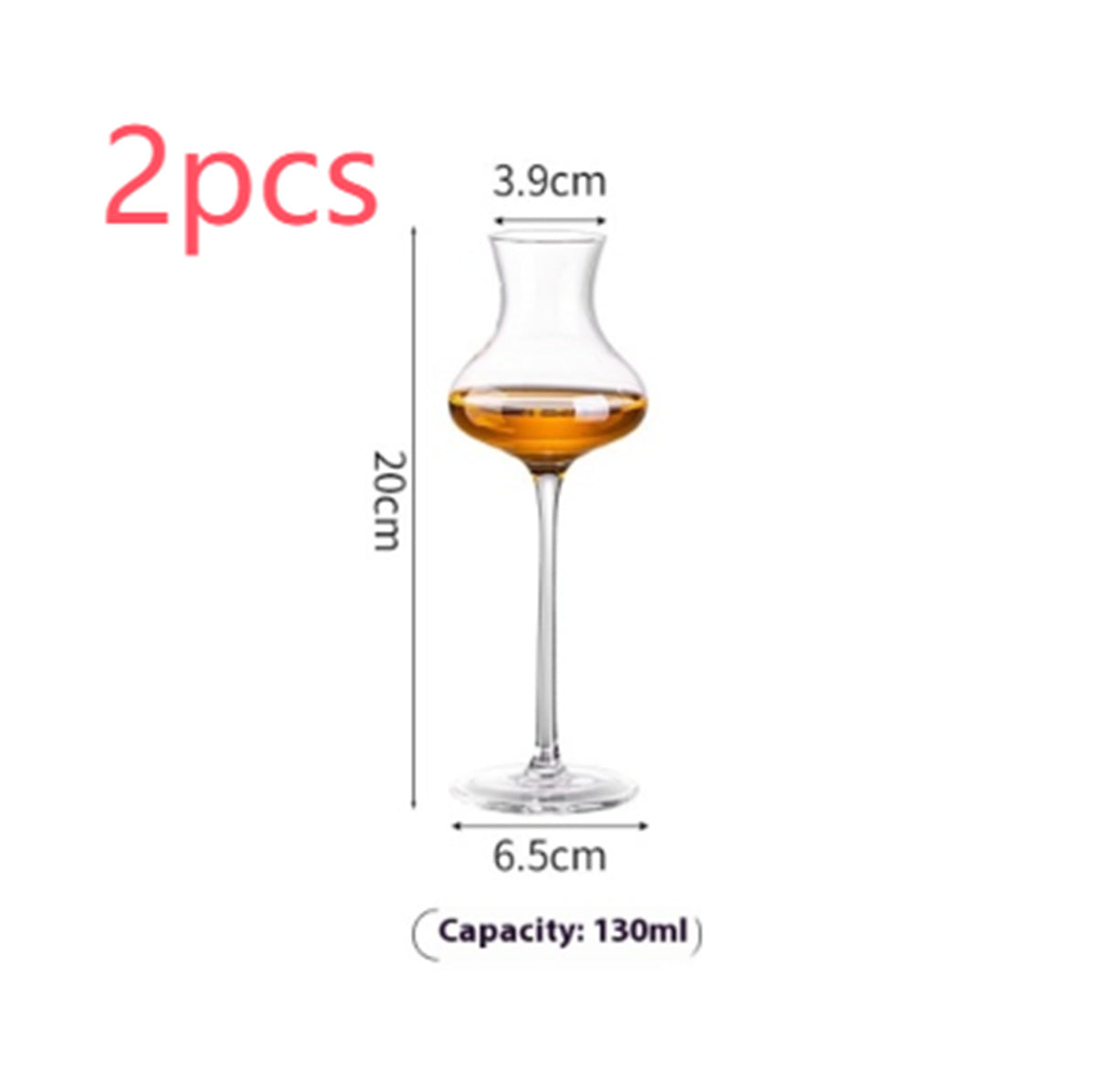Tulip Fragrance-smelling Cup Tasting Glass